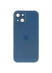 Чехол TPU+Glass Sapphire matte case для Apple iPhone 14 (6.1") Navy Blue