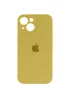 Чохол Silicone Case Full Camera Protective (AA) Apple iPhone 14 (6.1") Жовтий / Mellow Yellow