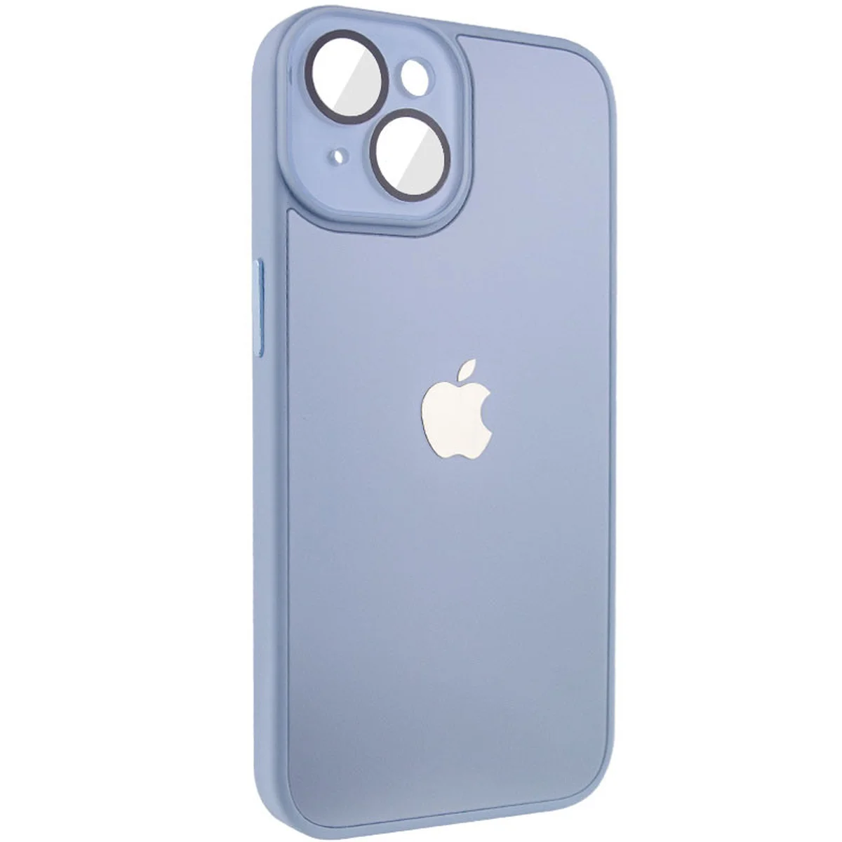 Чохол TPU+Glass Sapphire Midnight для Apple iPhone 14 (6.1") Блакитний / Blue