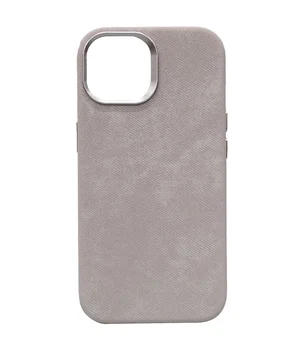 Чехол Denim with MagSafe для Apple iPhone 14 (6.1") Gray