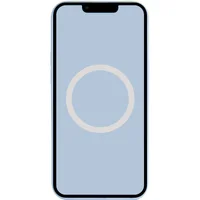 Чехол Silicone case (AAA) full with Magsafe and Animation для Apple iPhone 14 (6.1") Голубой / Sky