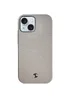 Чохол PC+Leather SGP with MagSafe для Apple iPhone 14 (6.1") Grey