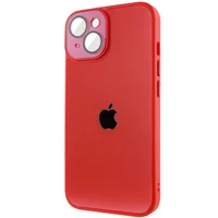 Чохол TPU+Glass Sapphire Midnight для Apple iPhone 14 (6.1") Червоний / Red