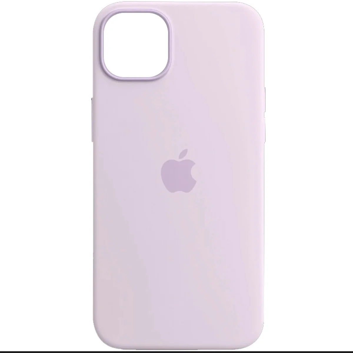 Чехол Silicone case (AAA) full with Magsafe and Animation для Apple iPhone 14 (6.1") Сиреневый / Lilac