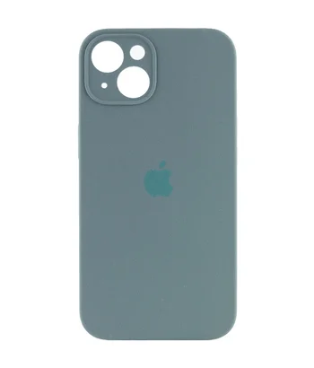 Чохол Silicone Case Full Camera Protective (AA) Apple iPhone 14 (6.1") Зелений / Pine green
