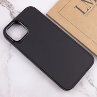 TPU чохол Bonbon Metal Style для Apple iPhone 14 (6.1") Чорний / Black