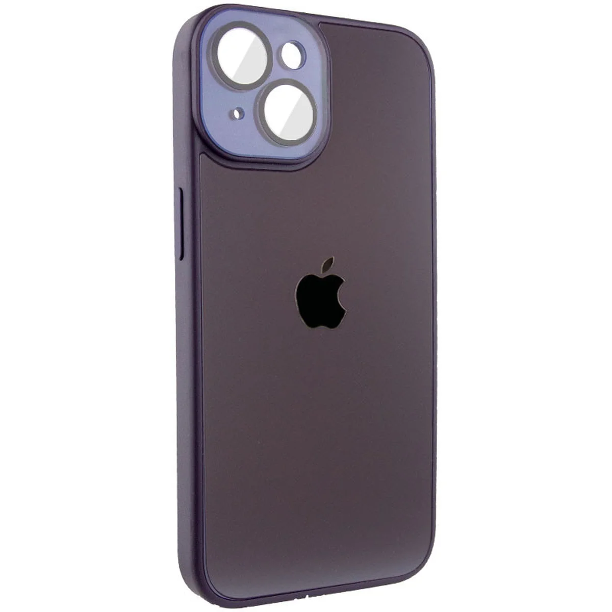 Чохол TPU+Glass Sapphire Midnight для Apple iPhone 14 (6.1") Фіолетовий / Deep Purple