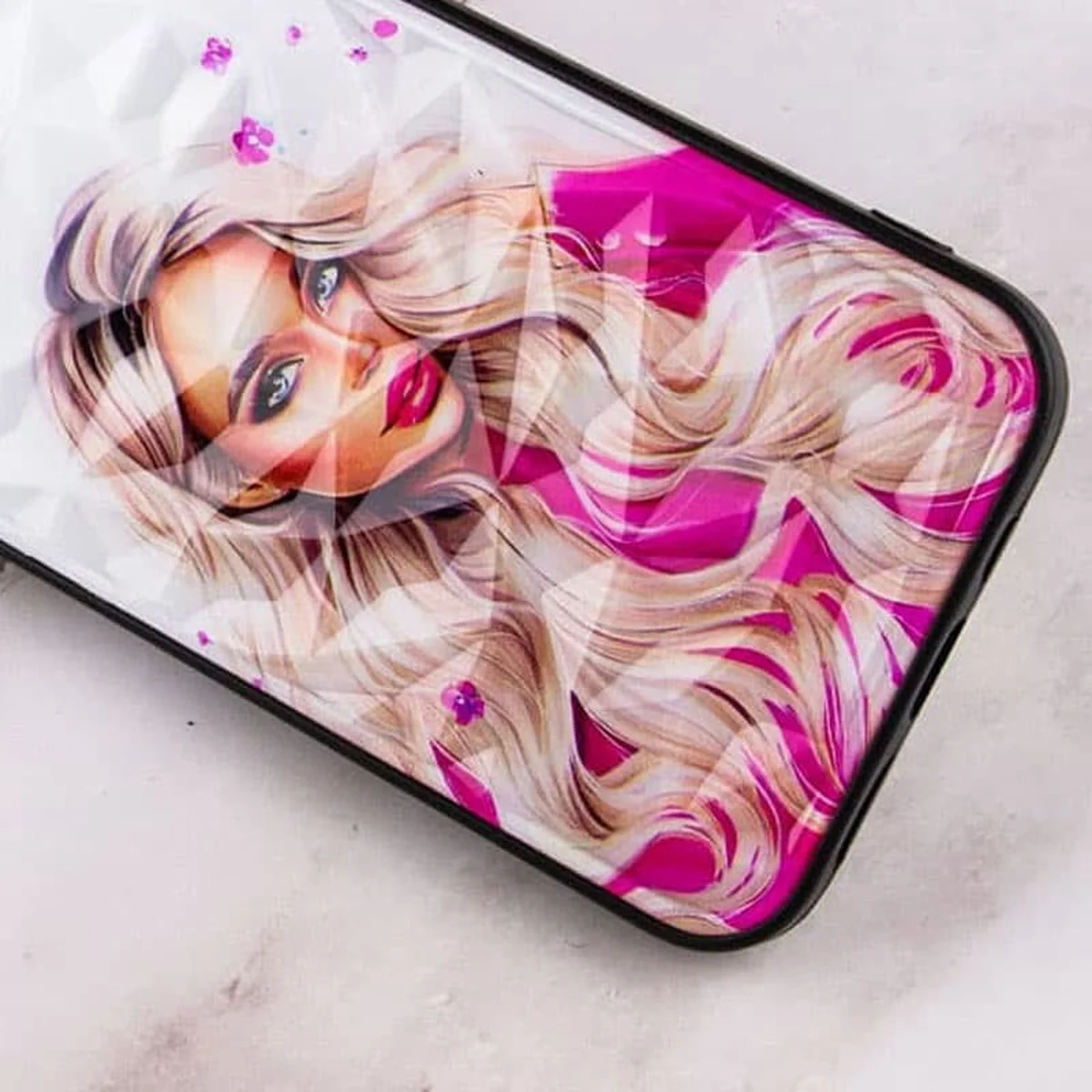 TPU+PC чехол Prisma Ladies для Apple iPhone 14 (6.1") Pink