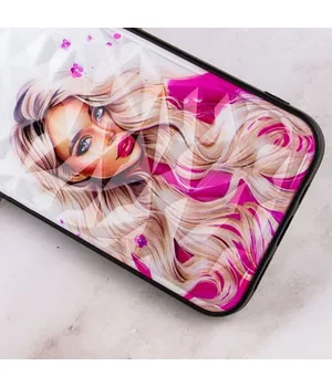 TPU+PC чехол Prisma Ladies для Apple iPhone 14 (6.1") Pink