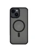 TPU+PC чехол Metal Buttons with MagSafe для Apple iPhone 14 (6.1") Черный