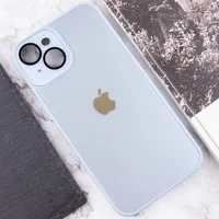 Чохол TPU+Glass Sapphire Midnight для Apple iPhone 14 (6.1") Блакитний / Blue