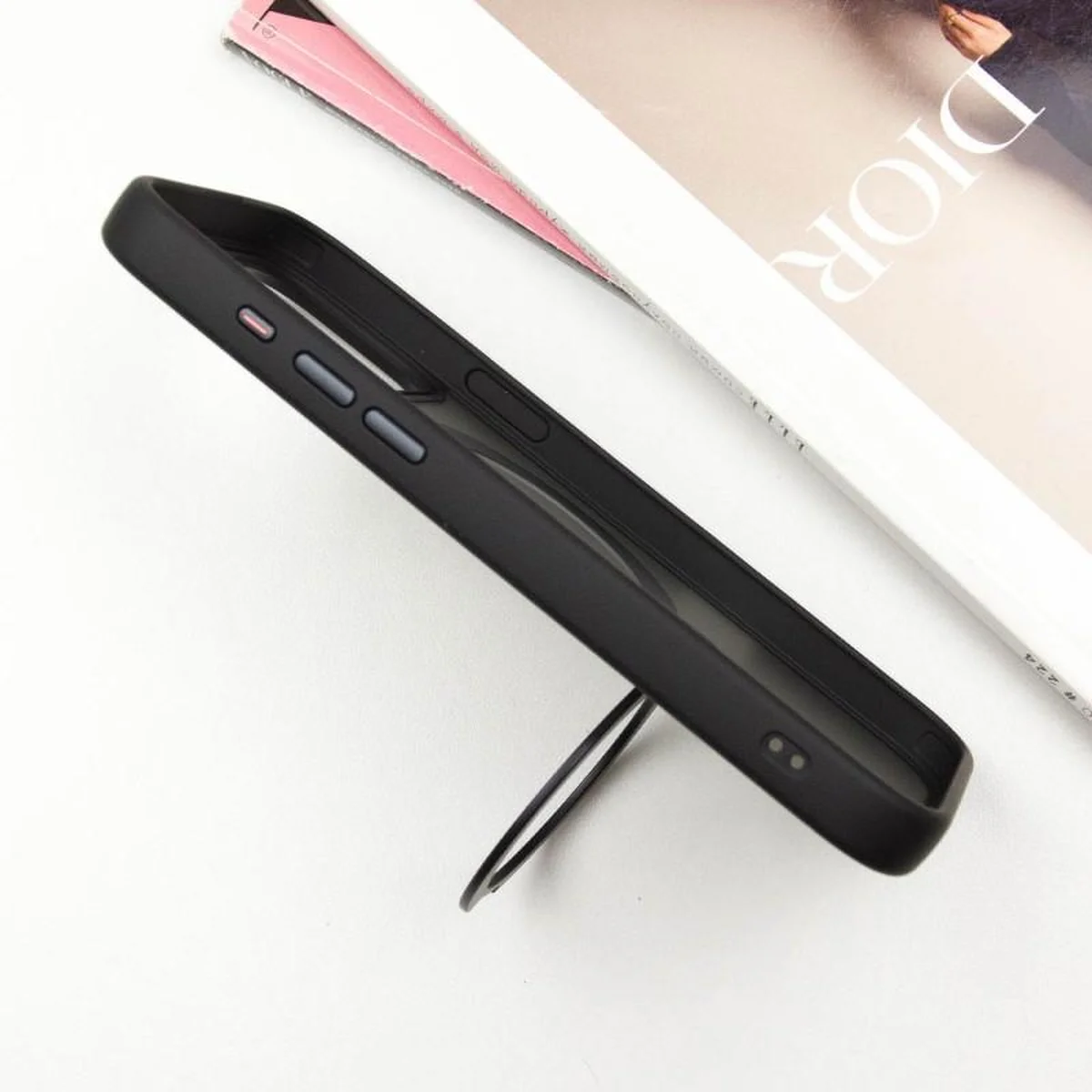 Чехол Ummi Colorful with MagSafe HQ Ring для Apple iPhone 14 / 13 (6.1") Black