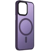 Чехол Ummi Colorful with MagSafe для Apple iPhone 14 (6.1") Темно-фиолетовый / Dark Purple