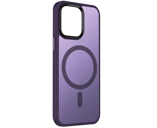Чехол Ummi Colorful with MagSafe для Apple iPhone 14 (6.1") Темно-фиолетовый / Dark Purple