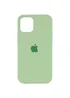 Чехол Silicone Case Full Protective (AA) для Apple iPhone 14 (6.1") Мятный / Mint