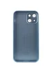 Чехол TPU+Glass Sapphire matte case для Apple iPhone 14 (6.1") Sierra Blue