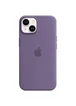 Чехол Silicone case (AAA) full with Magsafe для Apple iPhone 14 (6.1") Фиолетовый / Iris