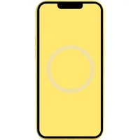 Чехол Silicone case (AAA) full with Magsafe and Animation для Apple iPhone 14 (6.1") Желтый / Canary Yellow