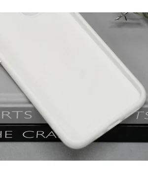 Чехол TPU+Glass Sapphire Midnight with MagSafe для Apple iPhone 14 (6.1") Белый / White