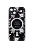 TPU+PC чохол Secret Garden with MagSafe для Apple iPhone 14 (6.1") Black