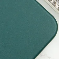 Кожаный чехол Leather Case (AAA) with MagSafe and Animation для Apple iPhone 14 (6.1") Forest Green