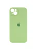 Чохол Silicone Case Full Camera Protective (AA) Apple iPhone 14 (6.1") Зелений / Pistachio