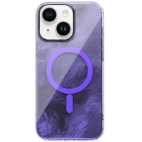 Чехол TPU Shiny Mountain (MagFit) для Apple iPhone 14 / 13 (6.1") Purple
