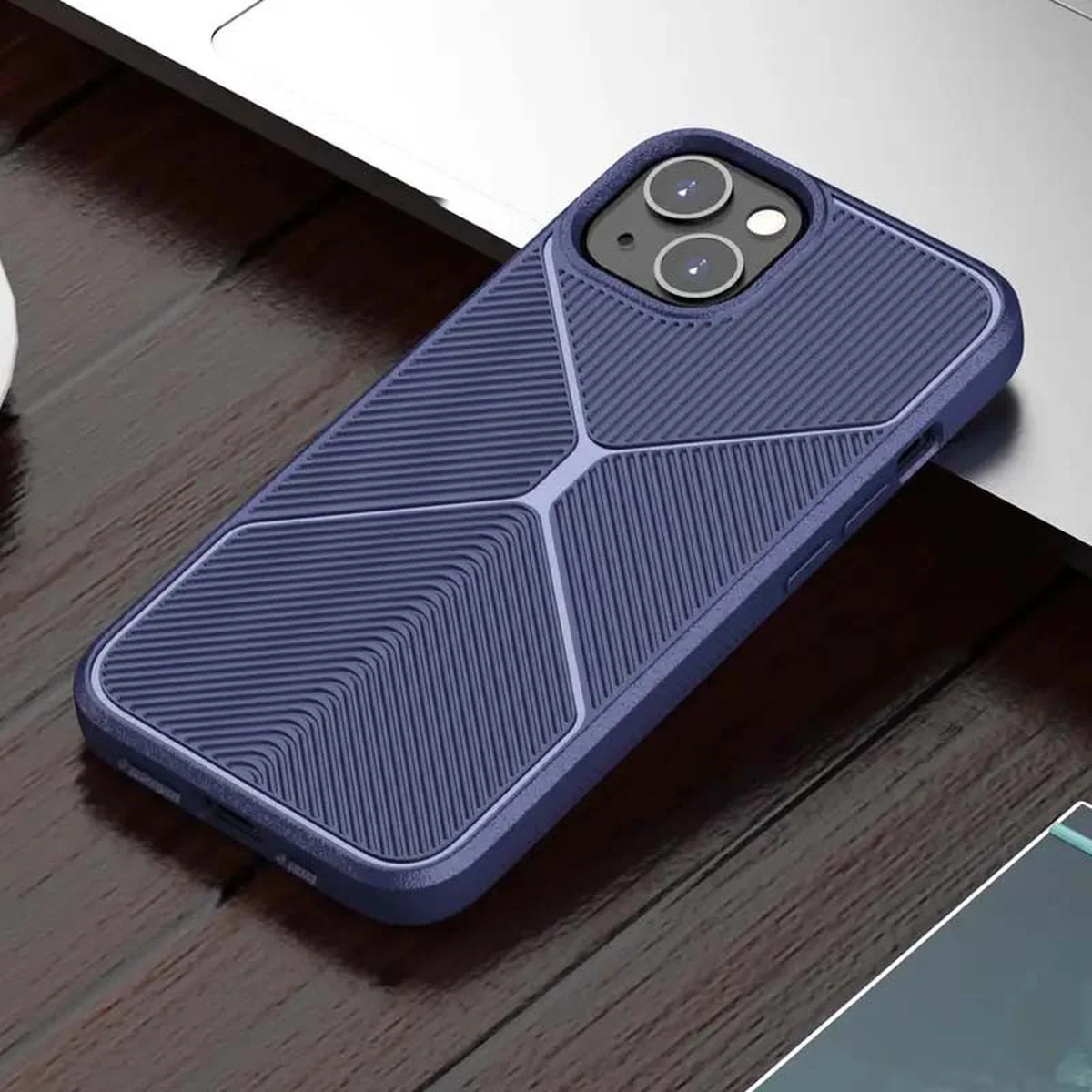 Чохол TPU BlackWood для Apple iPhone 14 (6.1") Синій