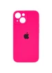 Чохол Silicone Case Full Camera Protective (AA) Apple iPhone 14 (6.1") Рожевий / Barbie pink