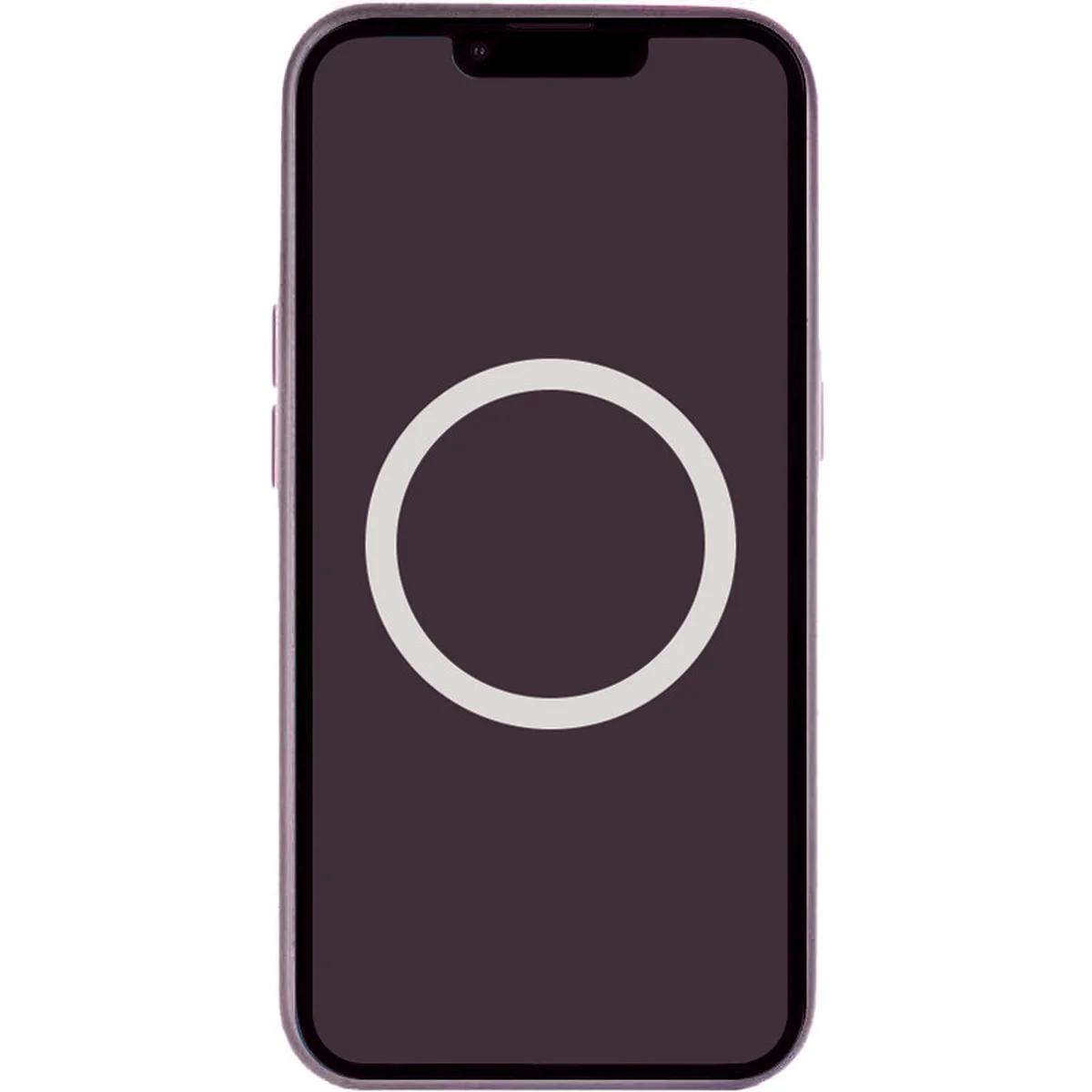 Чехол Silicone case (AAA) full with Magsafe and Animation для Apple iPhone 14 (6.1") Фиолетовый / Elderberry