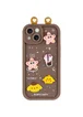 Чехол TPU Toys Case with Ears для Apple iPhone 14 (6.1") Brown