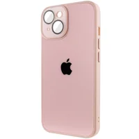 Чехол TPU+Glass Sapphire Midnight для Apple iPhone 14 (6.1") Розовый / Pink Sand