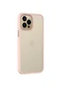 TPU+PC чохол Metal Buttons для Apple iPhone 14 (6.1") Рожевий