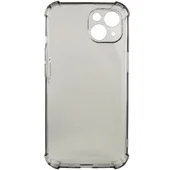 TPU чехол GETMAN Ease logo усиленные углы для Apple iPhone 14 (6.1") Серый (прозрачный)