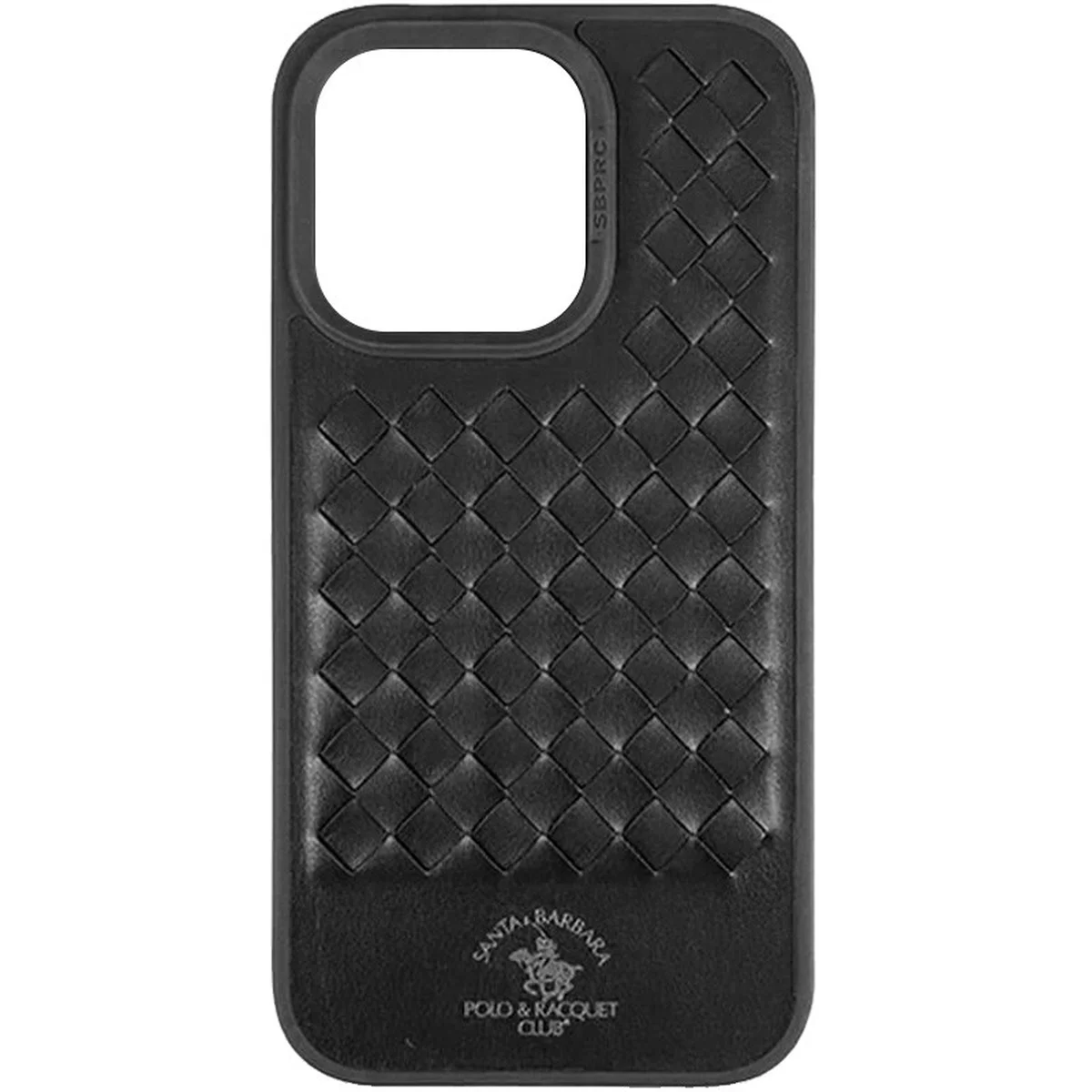 Кожаный чехол Polo Santa Barbara для Apple iPhone 14 (6.1") Black
