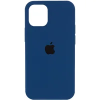 Чехол Silicone Case Full Protective (AA) для Apple iPhone 14 (6.1") Синий / Navy Blue