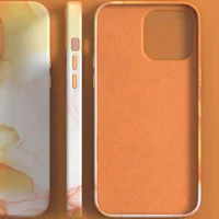 Шкіряний чохол Figura Series Case with MagSafe для Apple iPhone 14 (6.1") Orange