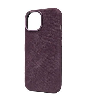 Чохол Denim with MagSafe для Apple iPhone 14 (6.1") Deep Purple