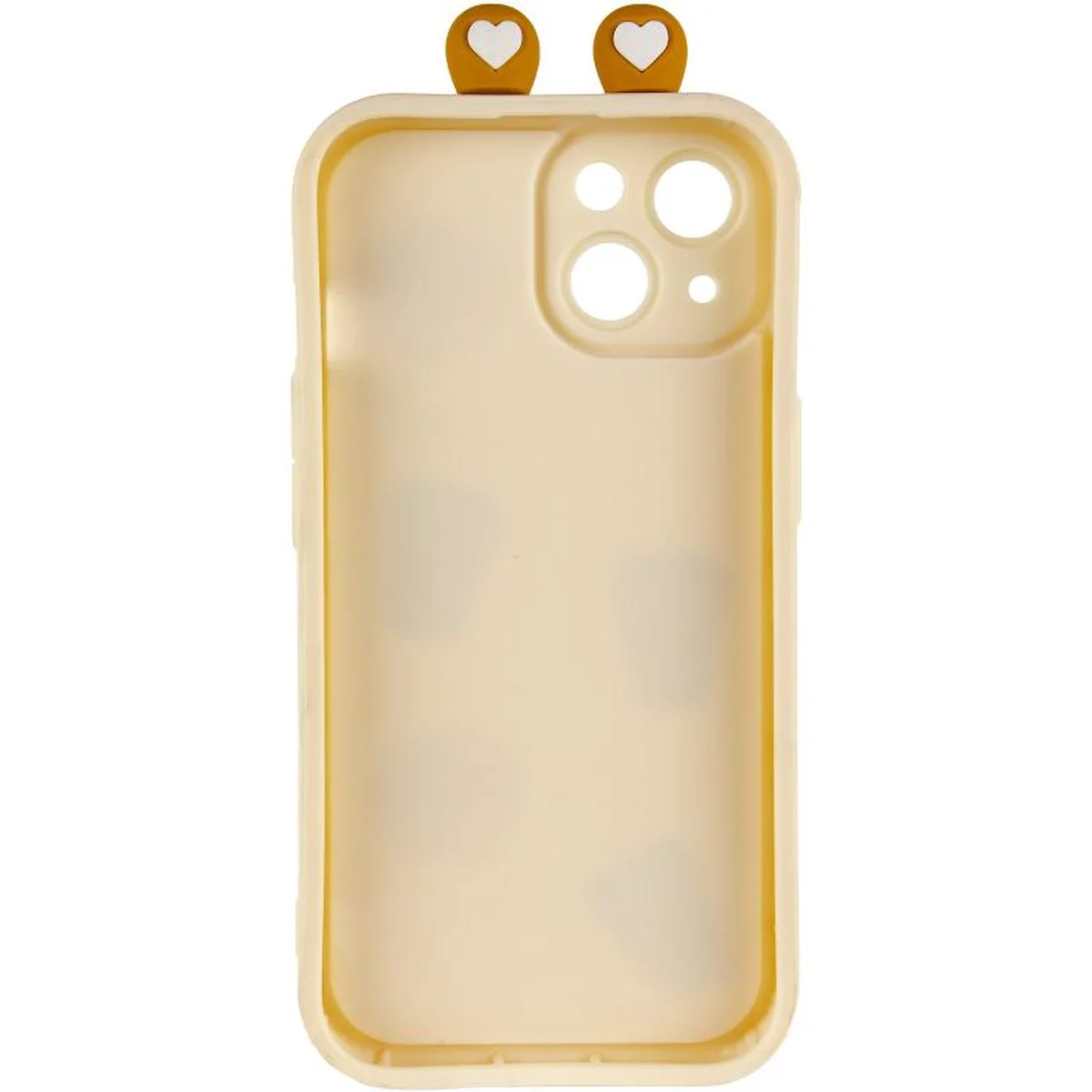 Чехол TPU Toys Case with Ears для Apple iPhone 14 (6.1") Sand