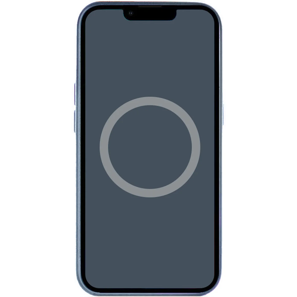 Чехол Silicone case (AAA) full with Magsafe and Animation для Apple iPhone 14 (6.1") Синий / Storm Blue