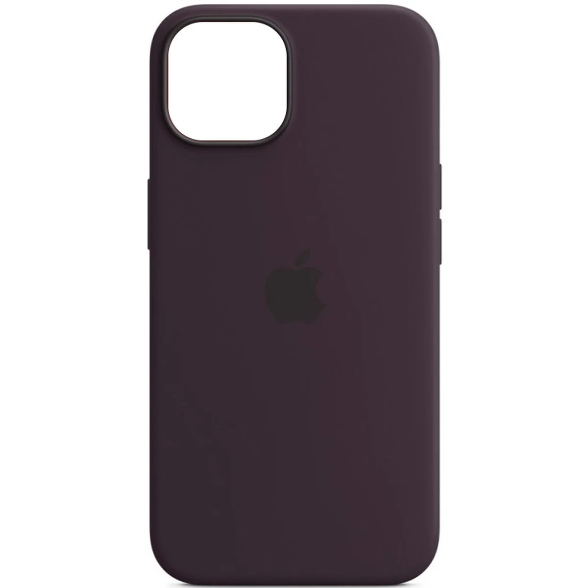 Чехол Silicone case (AAA) full with Magsafe and Animation для Apple iPhone 14 (6.1") Фиолетовый / Elderberry