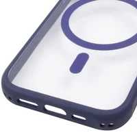Чохол TPU+PC GETMAN Moon Clear with MagSafe для Apple iPhone 14 (6.1") Blue