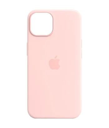 Шкіряний чохол Leather Case (AA Plus) з MagSafe для Apple iPhone 14 (6.1") Sand Pink