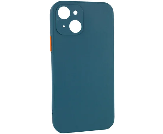 Чехол TPU Square Full Camera для Apple iPhone 14 (6.1") Зеленый