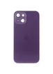 Чехол TPU+Glass Sapphire matte case для Apple iPhone 14 (6.1") Deep Purple