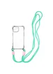 Чехол TPU CrossBody with straps для Apple iPhone 14 (6.1") Transparent