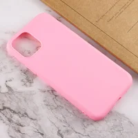 Силиконовый чехол Candy для Apple iPhone 14 (6.1") Розовый