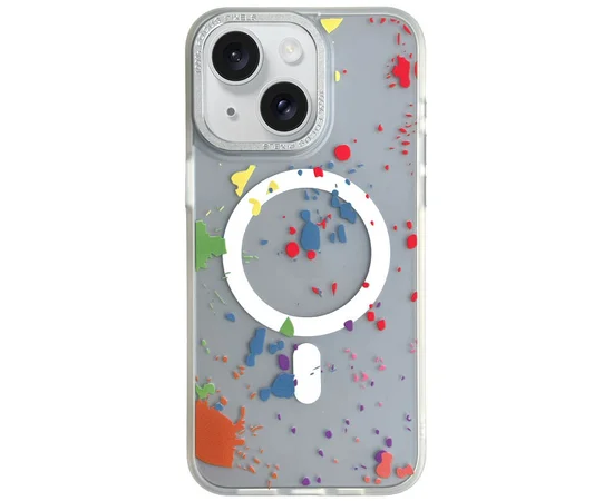 Чехол TPU+PC Flush with MagSafe для Apple iPhone 14 (6.1") White