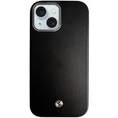 Чехол PC+Leather SGP with MagSafe для Apple iPhone 14 (6.1") Black