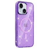 Чехол TPU Eclipse Sparkle (MagFit) для Apple iPhone 14 / 13 (6.1") Purple